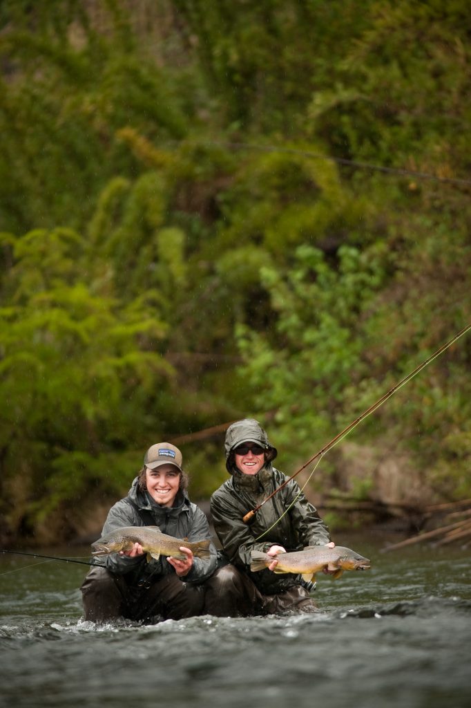 fly fishermen posing for a photo